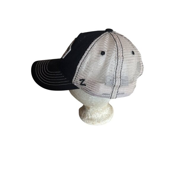 Cincinnati Cyclones Zephyr Snapback Hat Black & White Mesh Adjustable Cotton/Pol - Picture 2 of 6